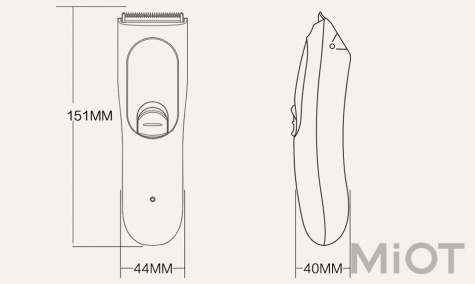 Машинка для дитячої стрижки Xiaomi Yueli Children Hairdresser Orange